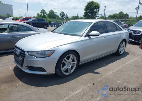 2014 Audi A6 2.0T Premium z USA, uszkodzony, nr VIN WAUGFAFC4EN143061